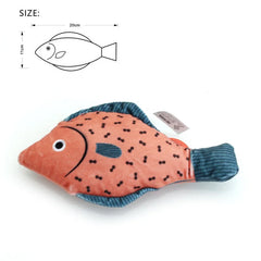 Interactive Sounding Catnip 3D Simulation Fish Goldfish Kitten Toys