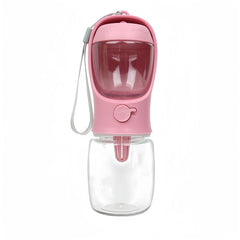 Portable Pet Water Bottle with Storage