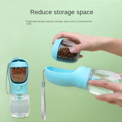 Portable Pet Water Bottle with Storage