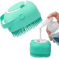 Pet Shampoo Grooming Brush