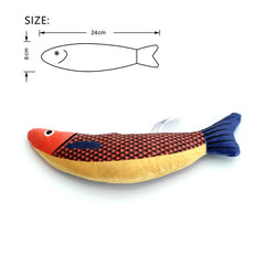 Interactive Sounding Catnip 3D Simulation Fish Goldfish Kitten Toys