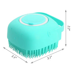 Pet Shampoo Grooming Brush