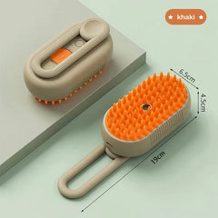 3 in 1 Pet Steamy Brush Steam Massage Combs
