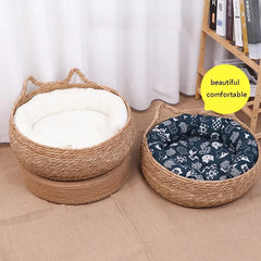 Warmth Pad Detachable Washable Winter Pet Bed