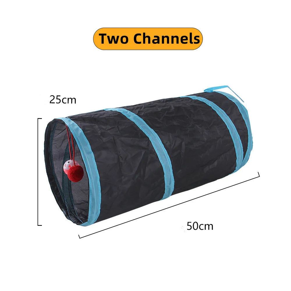 Breathable Foldable Tunnel Cat Toy