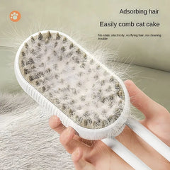 3 in 1 Pet Steamy Brush Steam Massage Combs