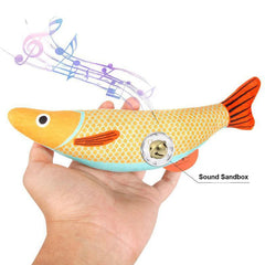 Interactive Sounding Catnip 3D Simulation Fish Goldfish Kitten Toys