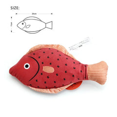 Interactive Sounding Catnip 3D Simulation Fish Goldfish Kitten Toys