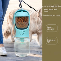 Portable Pet Water Bottle with Storage